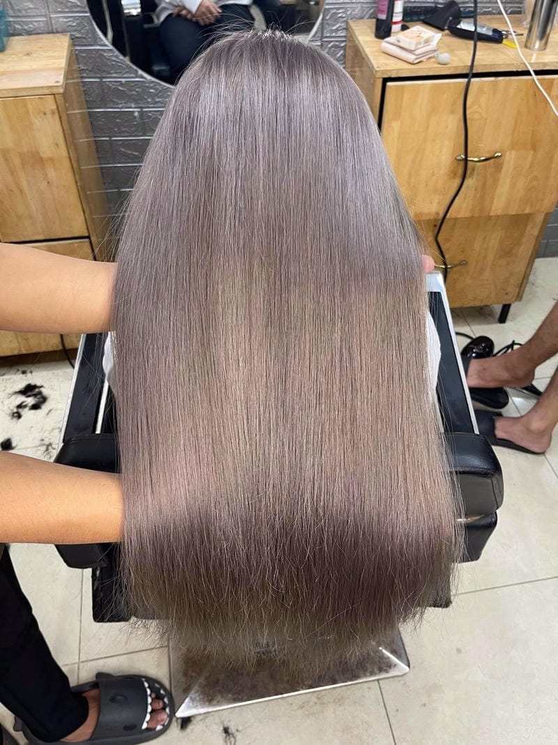 Nâu trà sữa xám khói