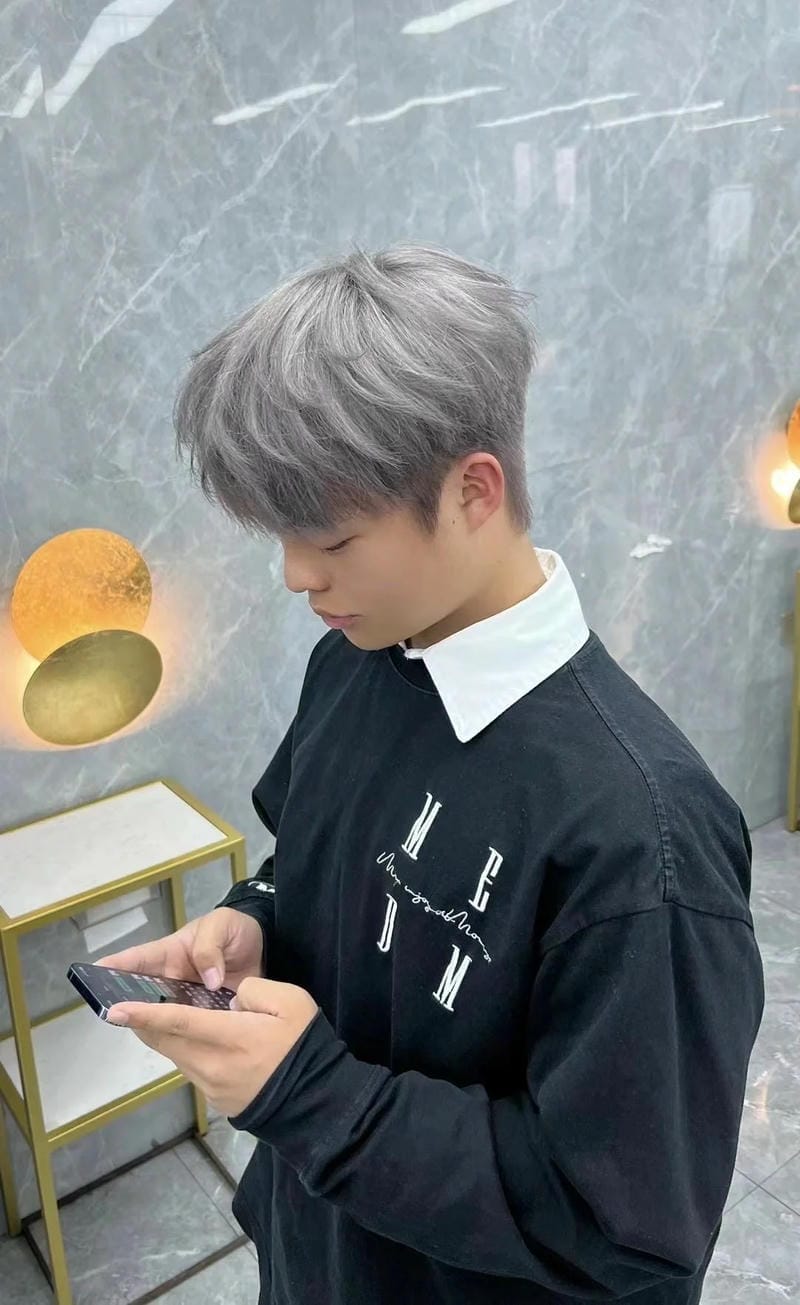 Top 10 mẫu nhuộm tóc bạch kim nam