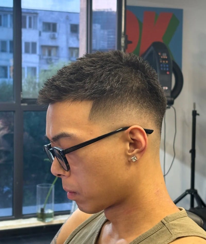 các kiểu tóc ngắn nam