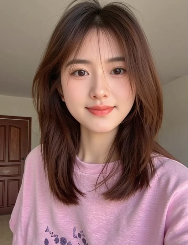 các kiểu tóc ngắn ngang vai layer