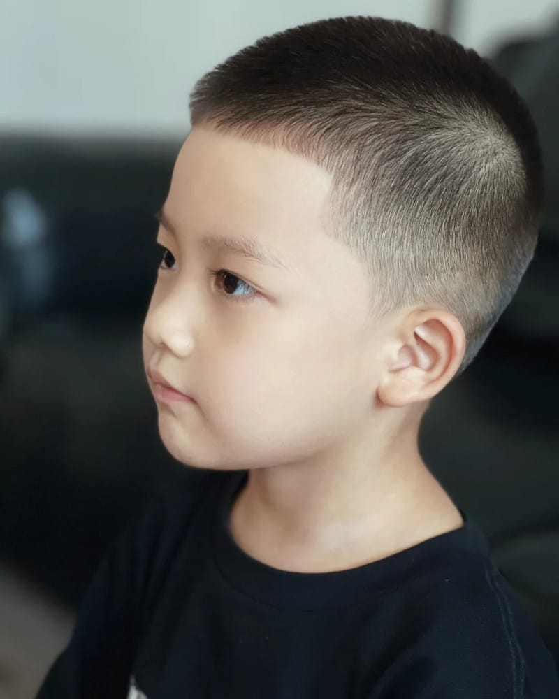 cắt tóc đầu cua 9