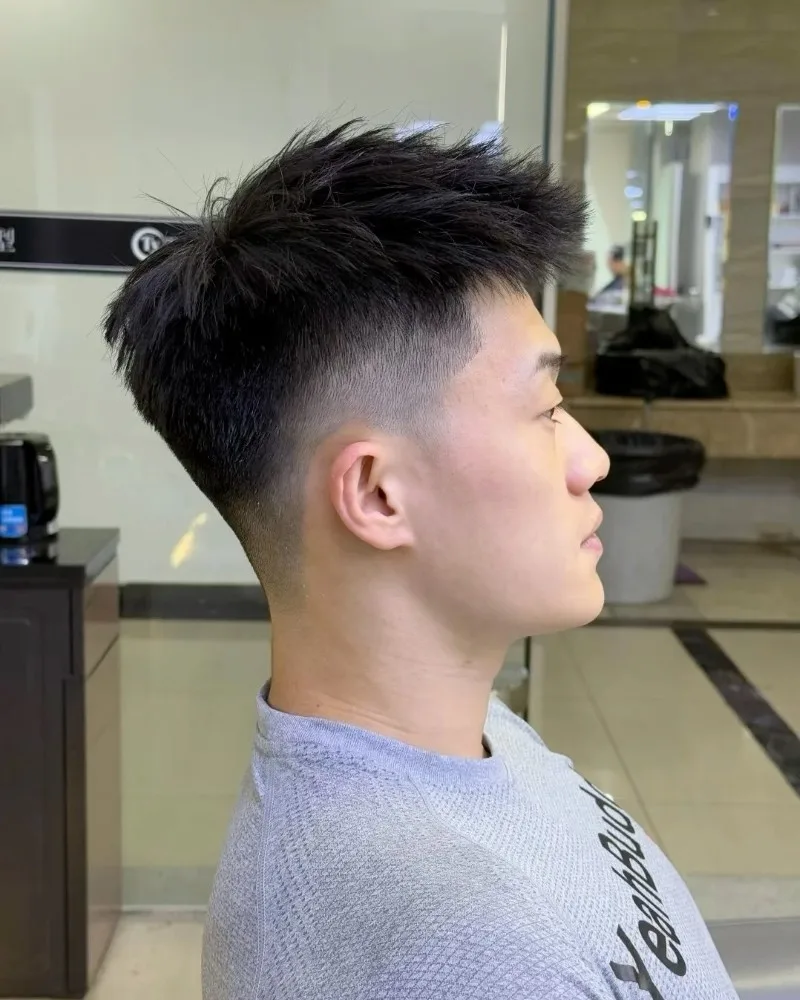 kiểu tóc cho học sinh nam 7