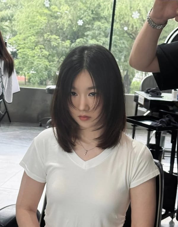 kiểu tóc layer nữ ngắn ngang vai