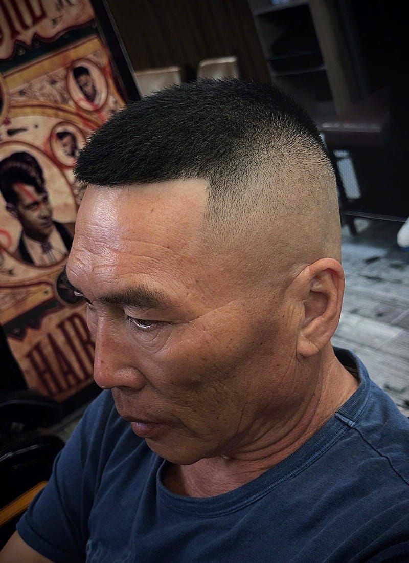 kiểu tóc lính thủy đánh bộ 17