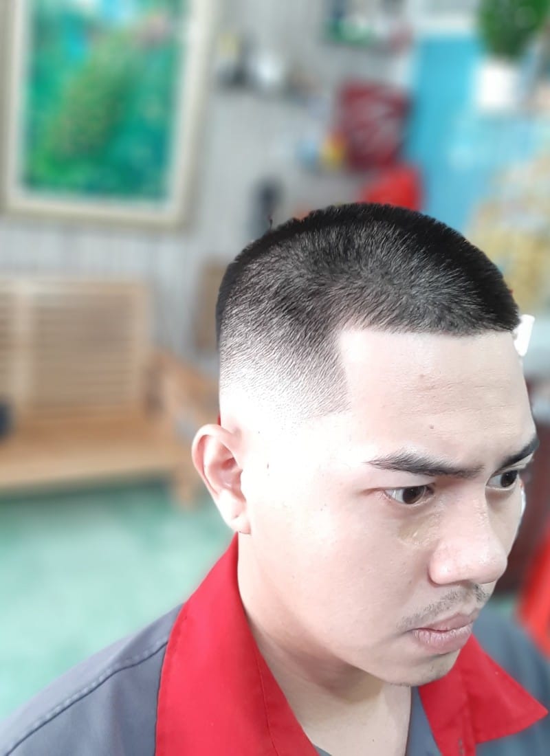 kiểu tóc lính thủy đánh bộ 25
