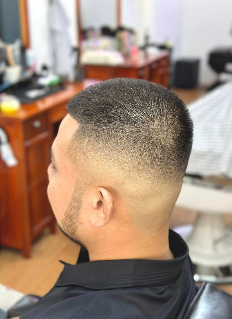 kiểu tóc lính thủy đánh bộ 9