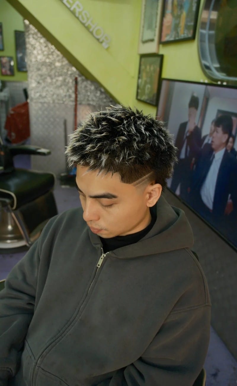 kiểu tóc mohican ngắn đẹp