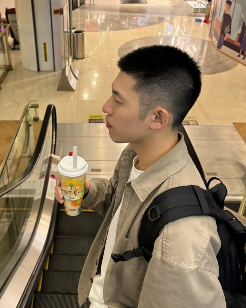 kiểu tóc nam đầu đinh 12