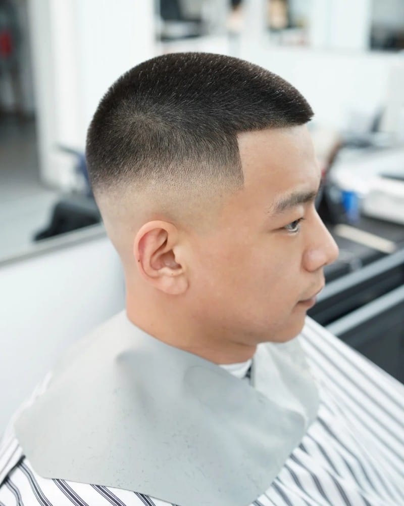 kiểu tóc nam đầu đinh 15