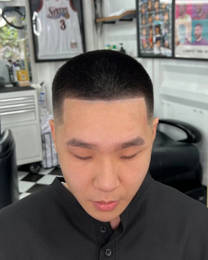 kiểu tóc nam đầu đinh 21