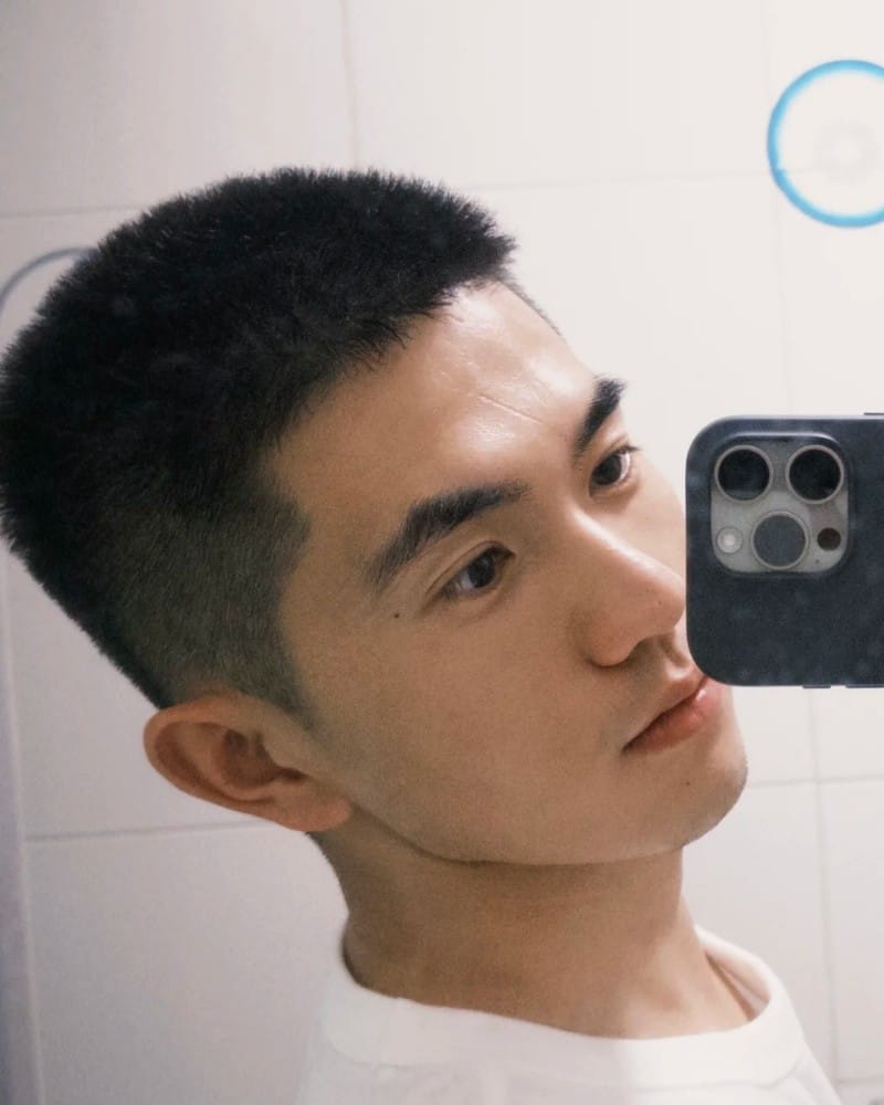 kiểu tóc nam đầu đinh 33