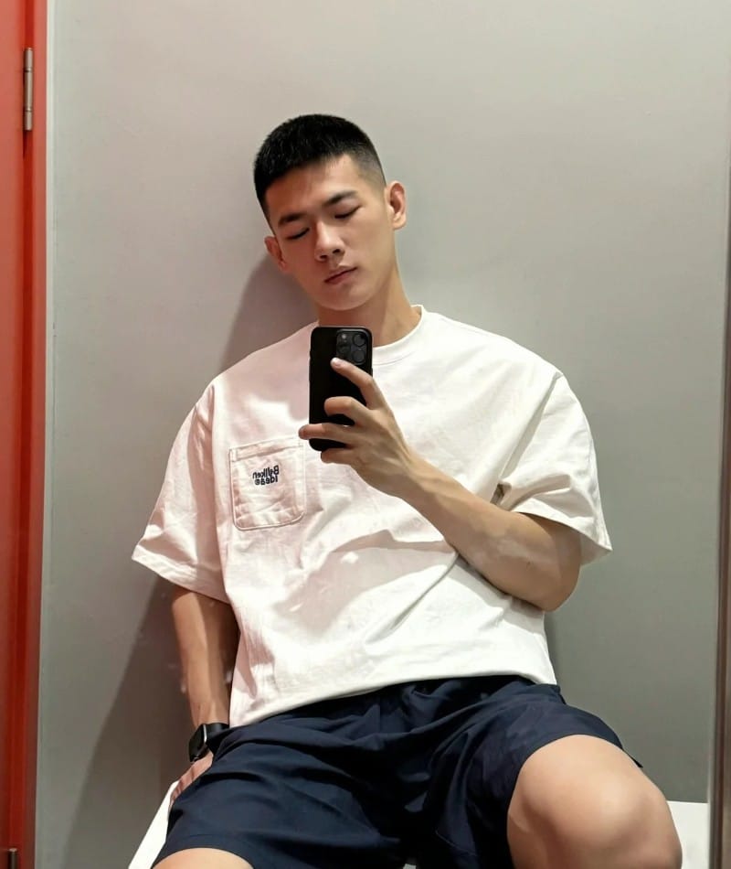 kiểu tóc nam ngắn 8