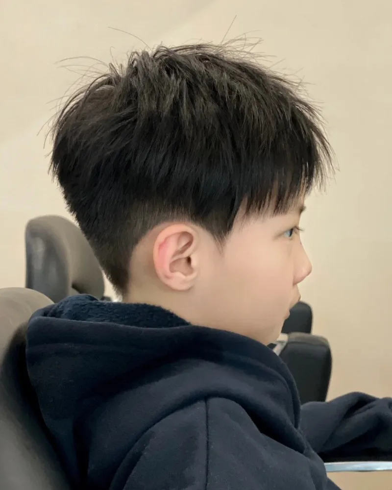 kiểu tóc ngắn cho học sinh nam