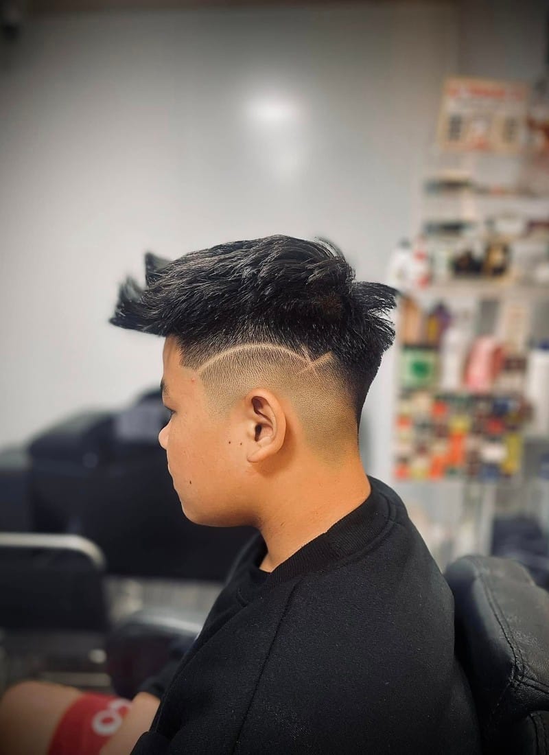 kiểu tóc short quiff 4