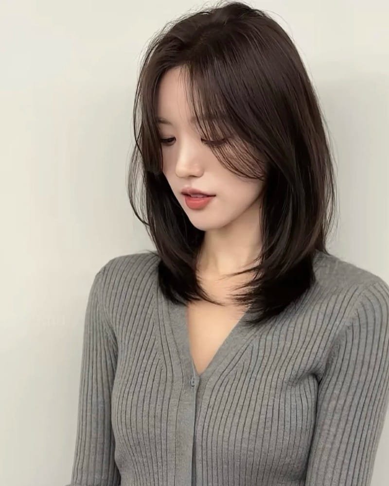 layer shaggy 73 dài chạm vai