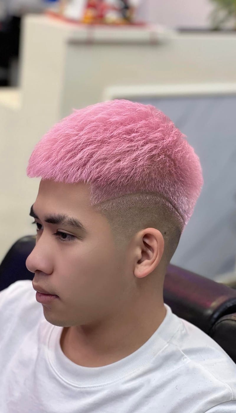 mohican gáy nhọn kẻ vạch 113