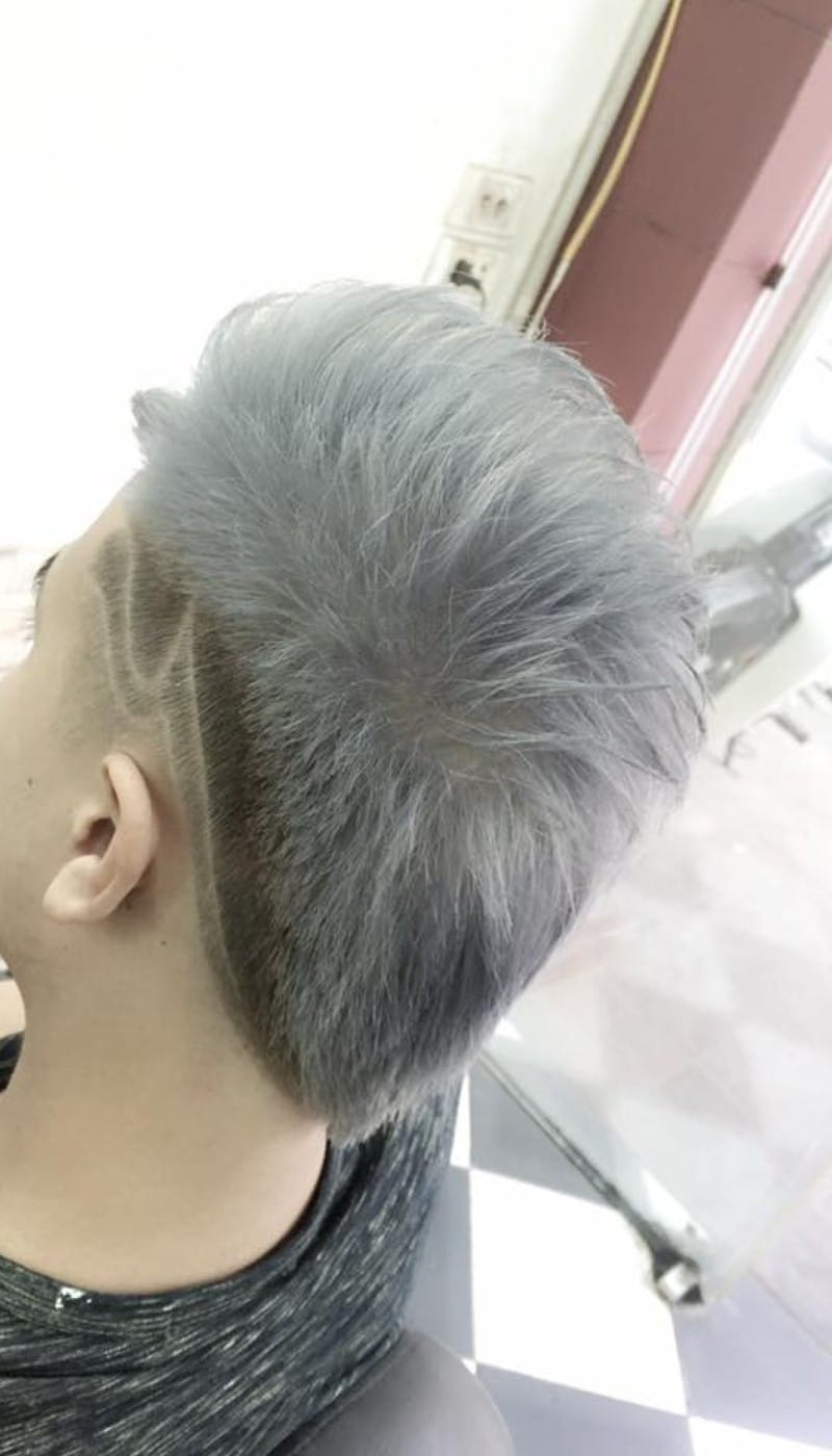 mohican gáy nhọn kẻ vạch 15