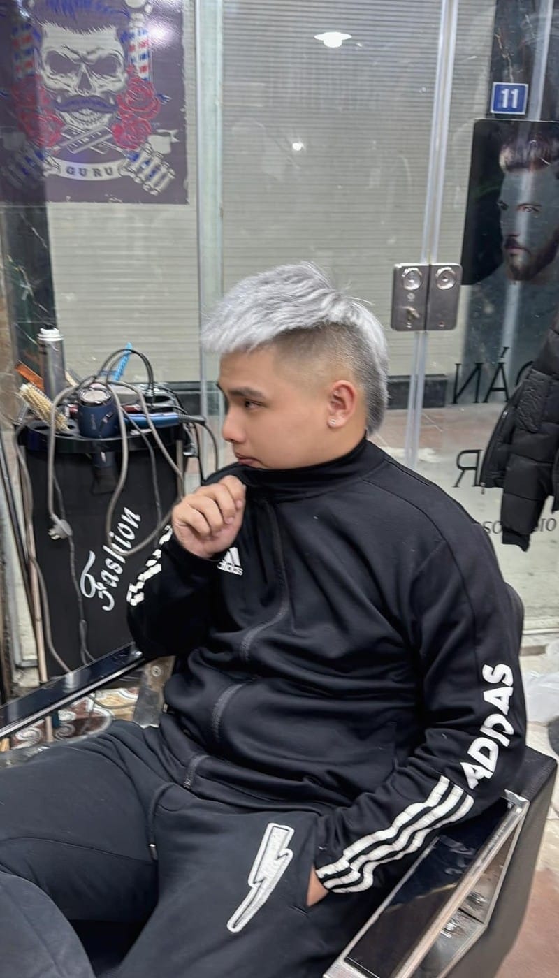 mohican gáy nhọn kẻ vạch 28
