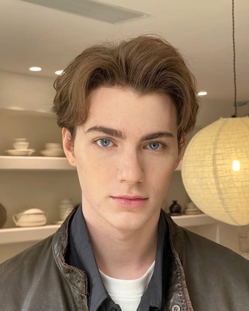 side part 5 5 vuốt rủ 25