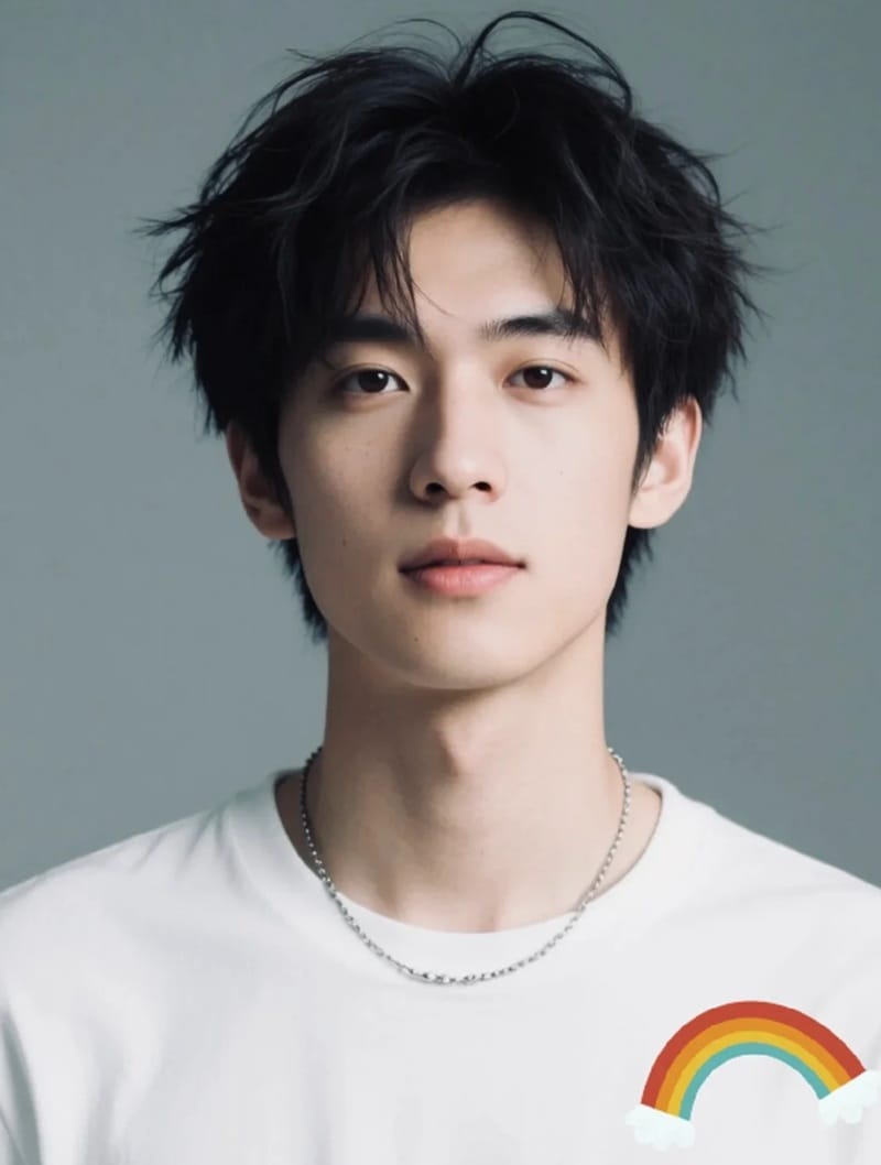 side part 5 5 vuốt rủ 30
