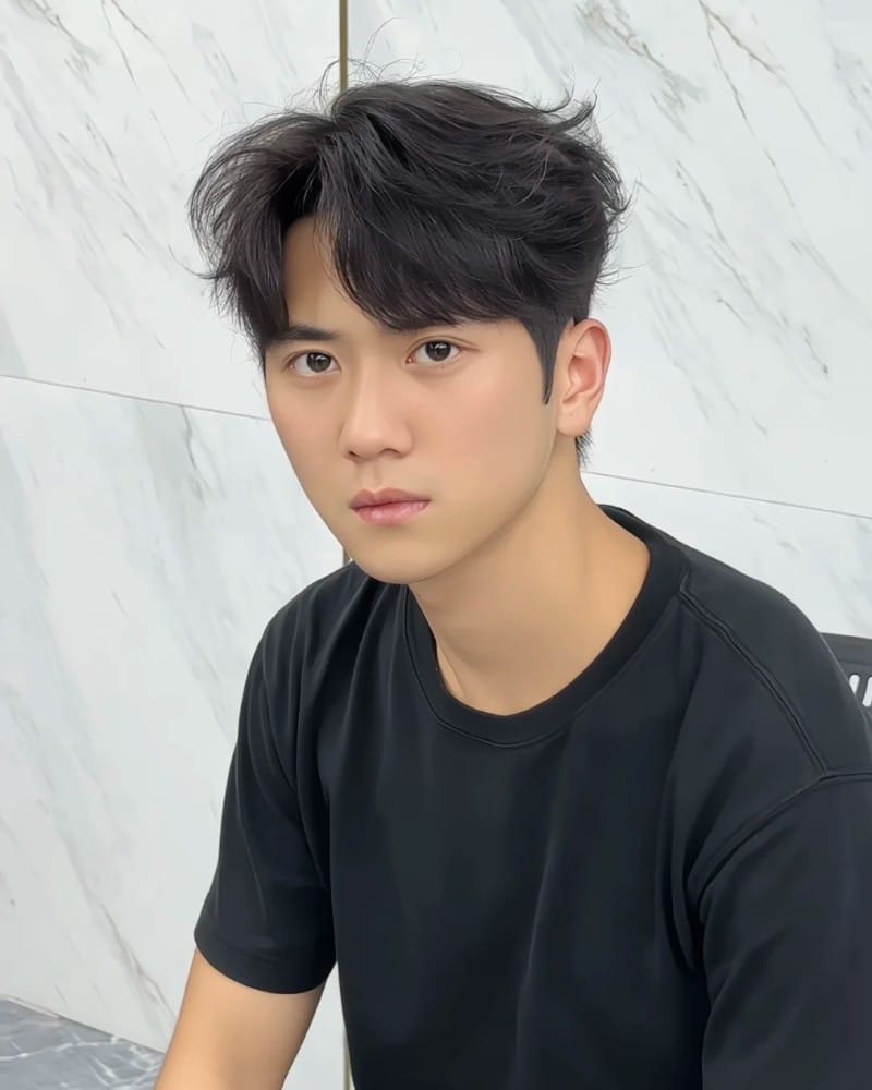side part 5 5 vuốt rủ 33