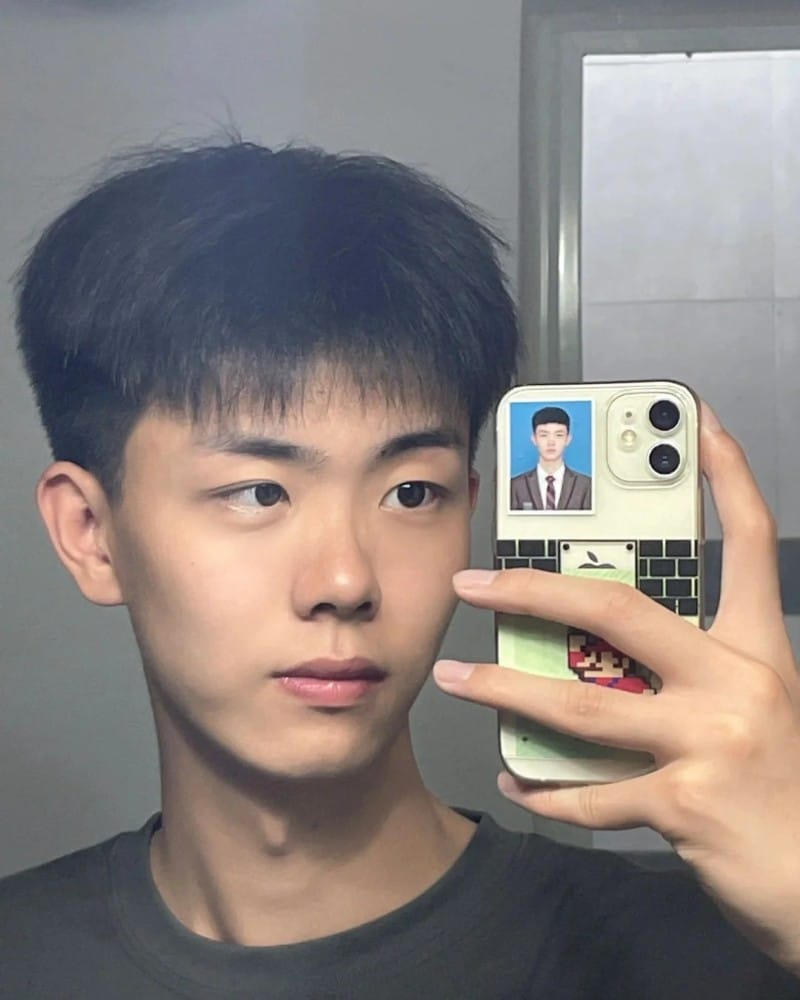 tóc đầu nấm nam đẹp 24