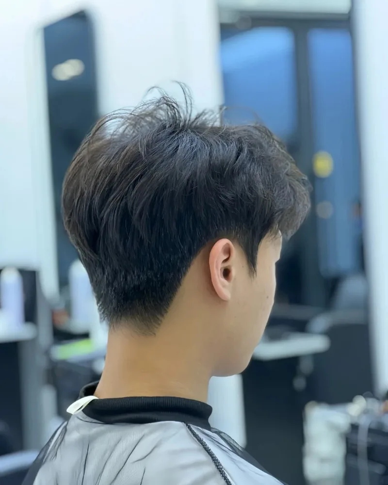 tóc đẹp cho học sinh nam cấp 2