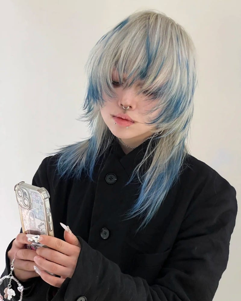 tóc jellyfish mullet 11