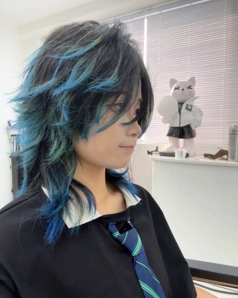 tóc jellyfish mullet 26