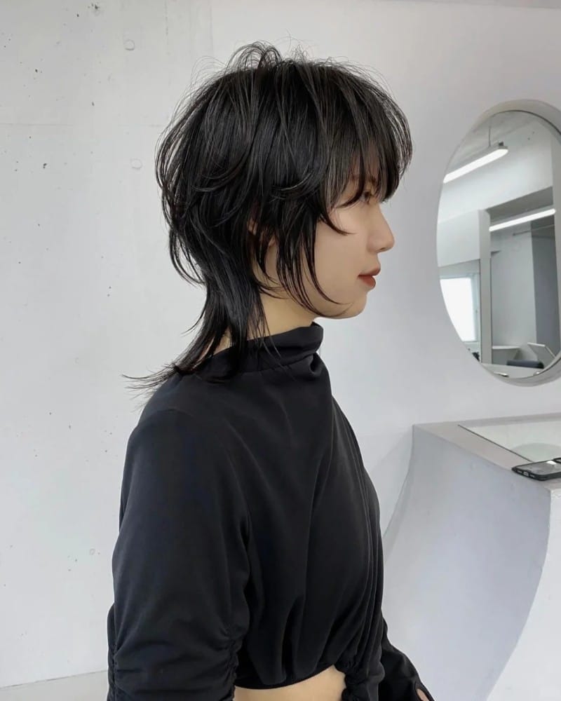 tóc jellyfish mullet 7
