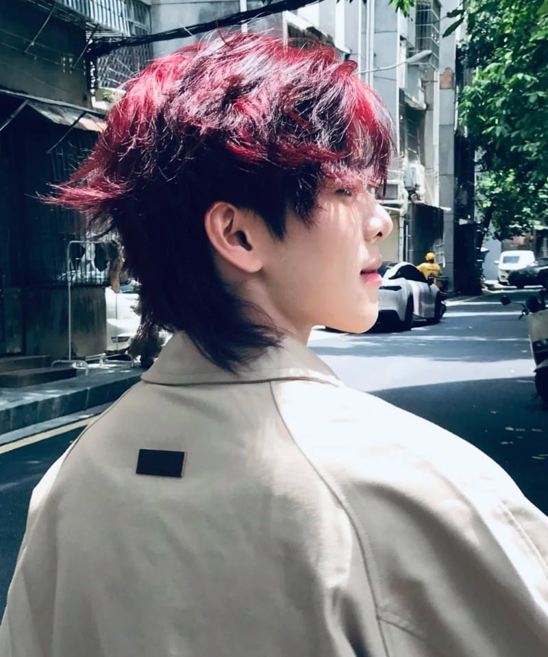 tóc layer mullet nam
