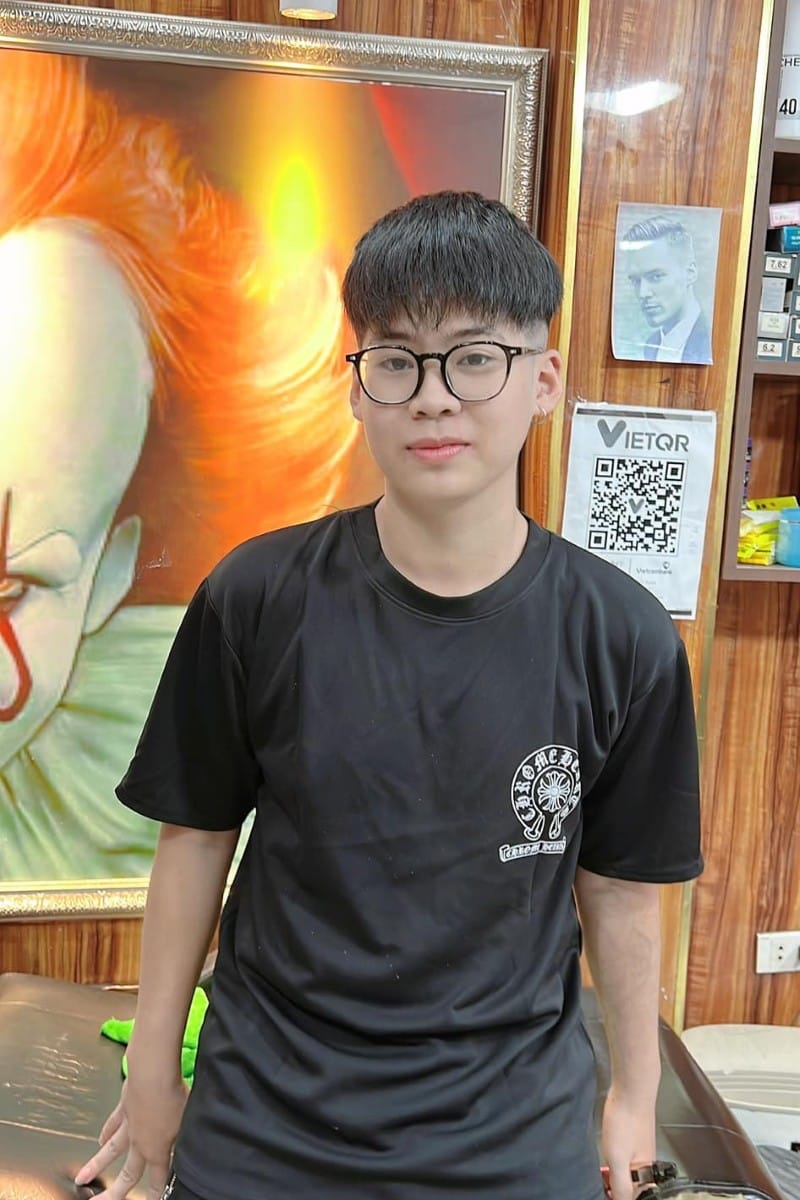 tóc layer nam ngắn 13