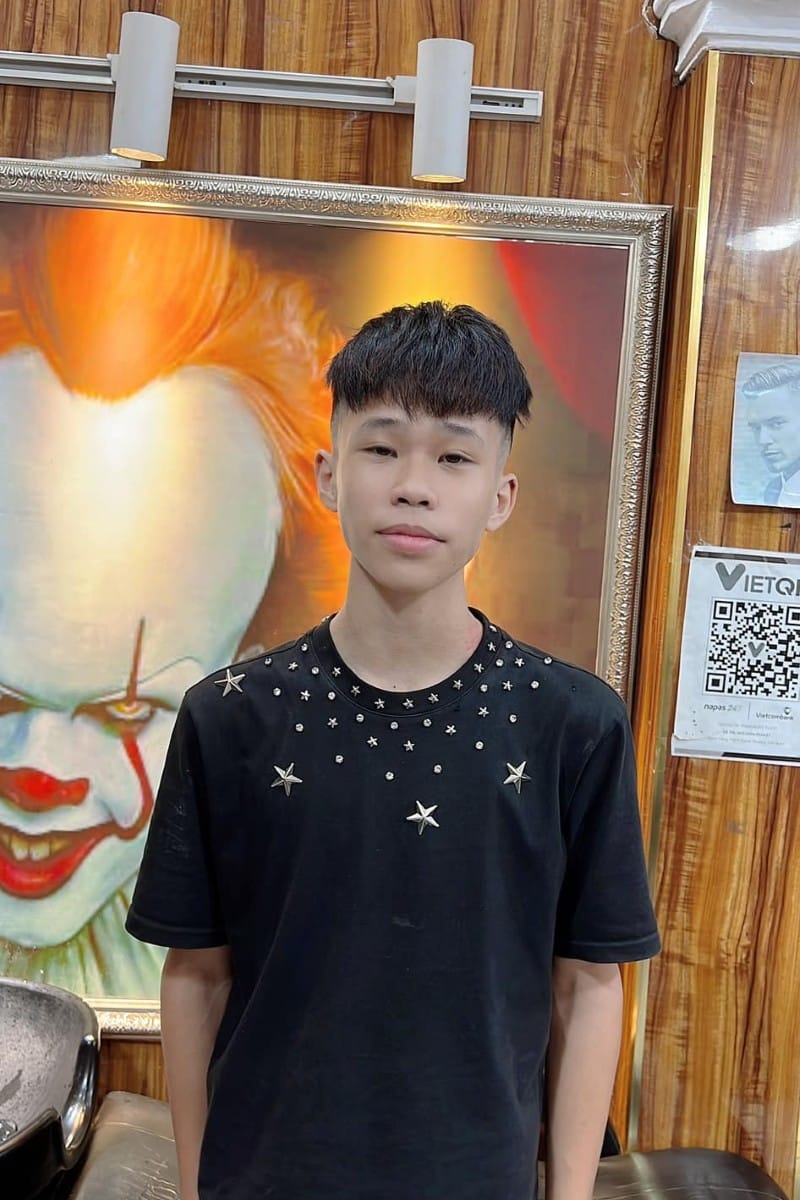 tóc layer nam ngắn 16