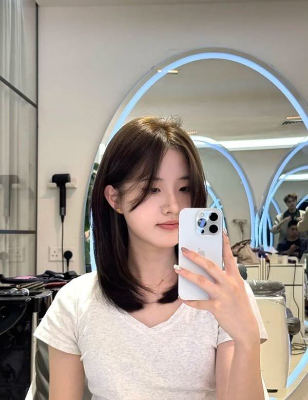 tóc layer ngang vai 13