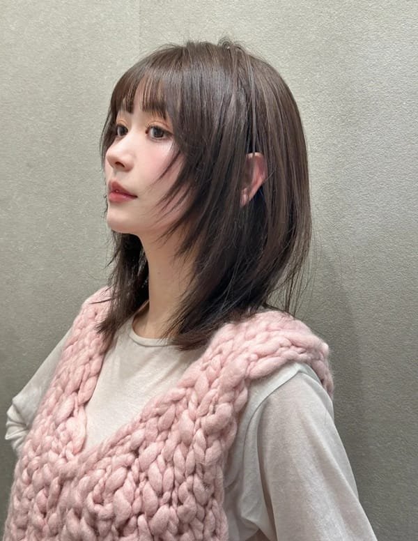 tóc layer ngang vai 17