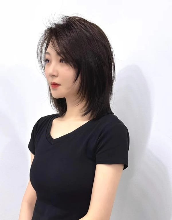 tóc layer ngang vai 20