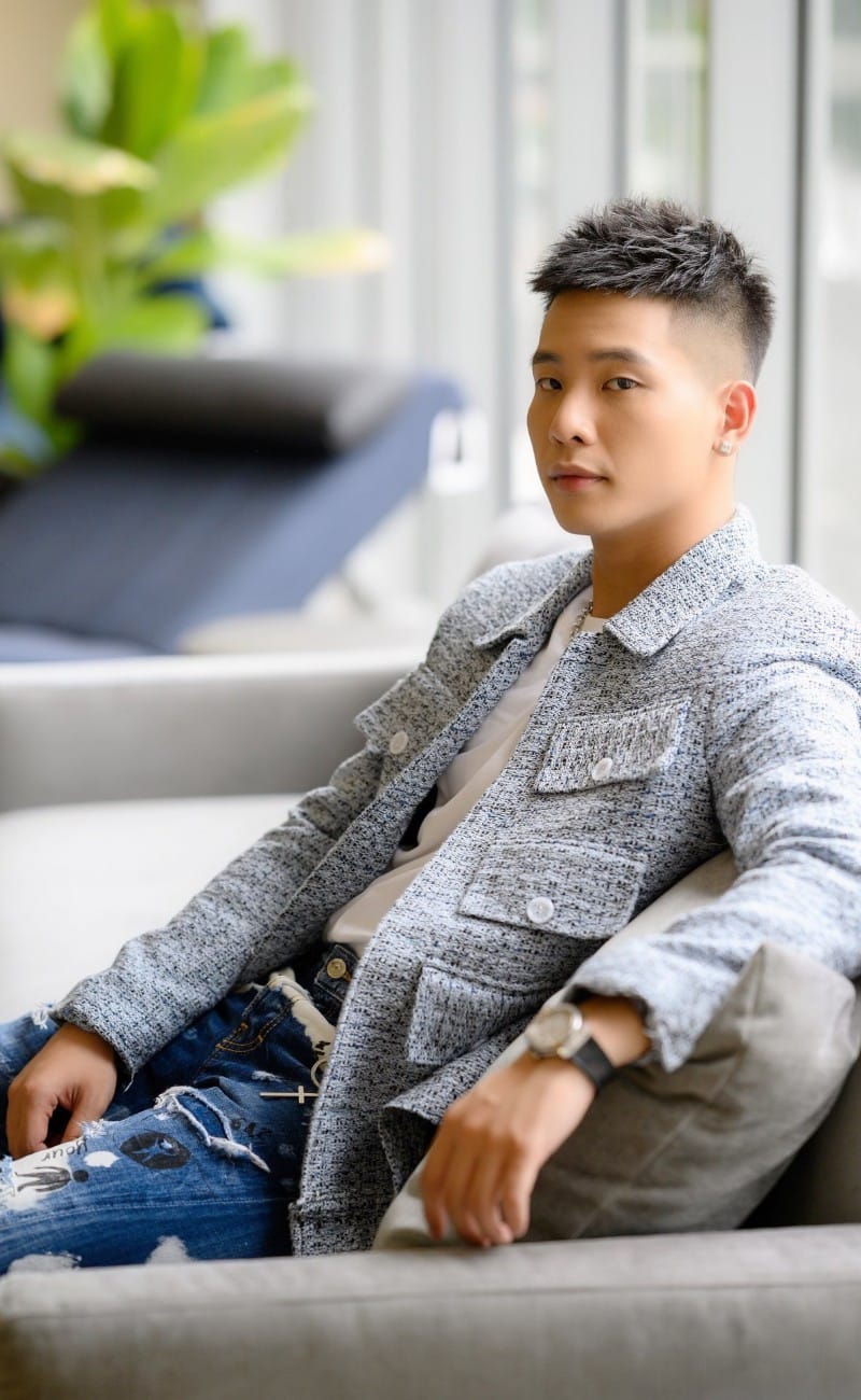 tóc mohican ngắn 1