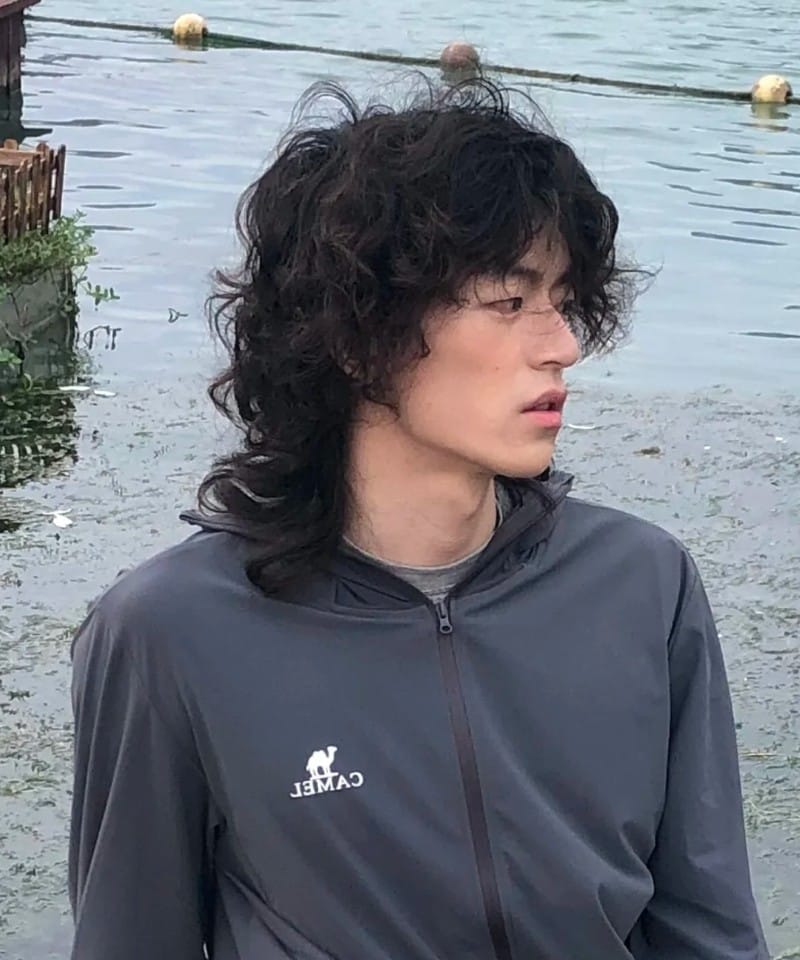 tóc mullet dài nam