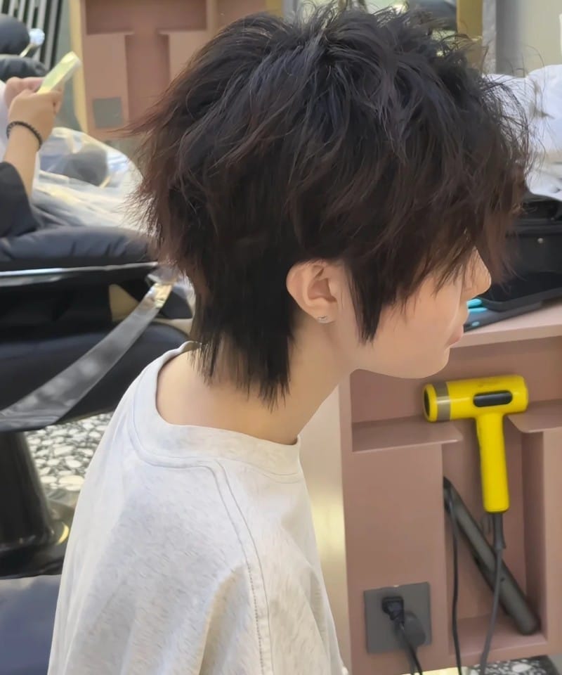 tóc mullet nam 25
