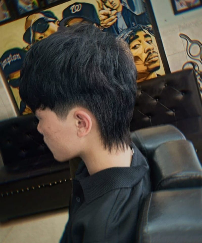 tóc mullet nam 6