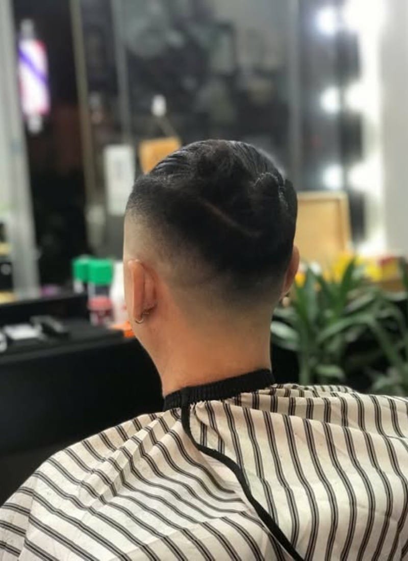 tóc nam buộc 23