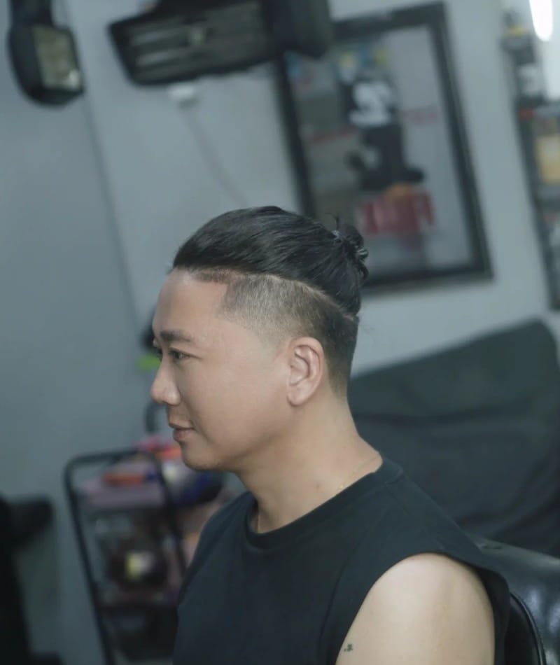 tóc nam buộc 29