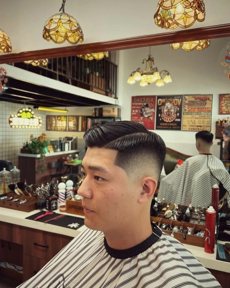 tóc nam undercut 10