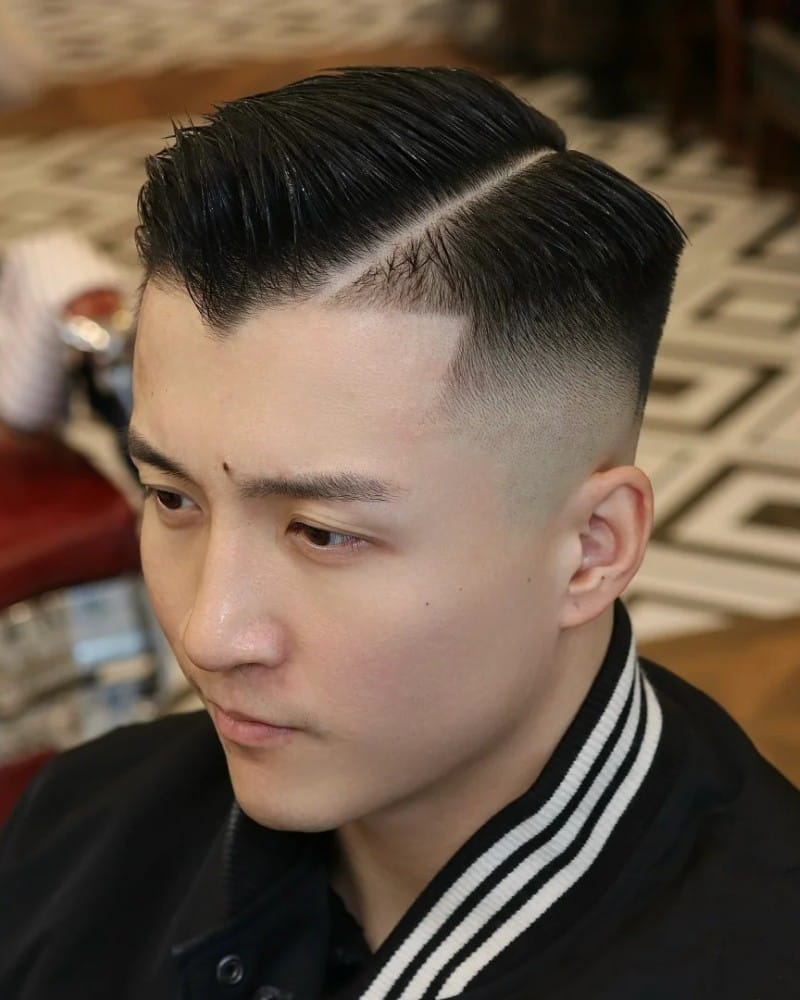tóc nam undercut 18