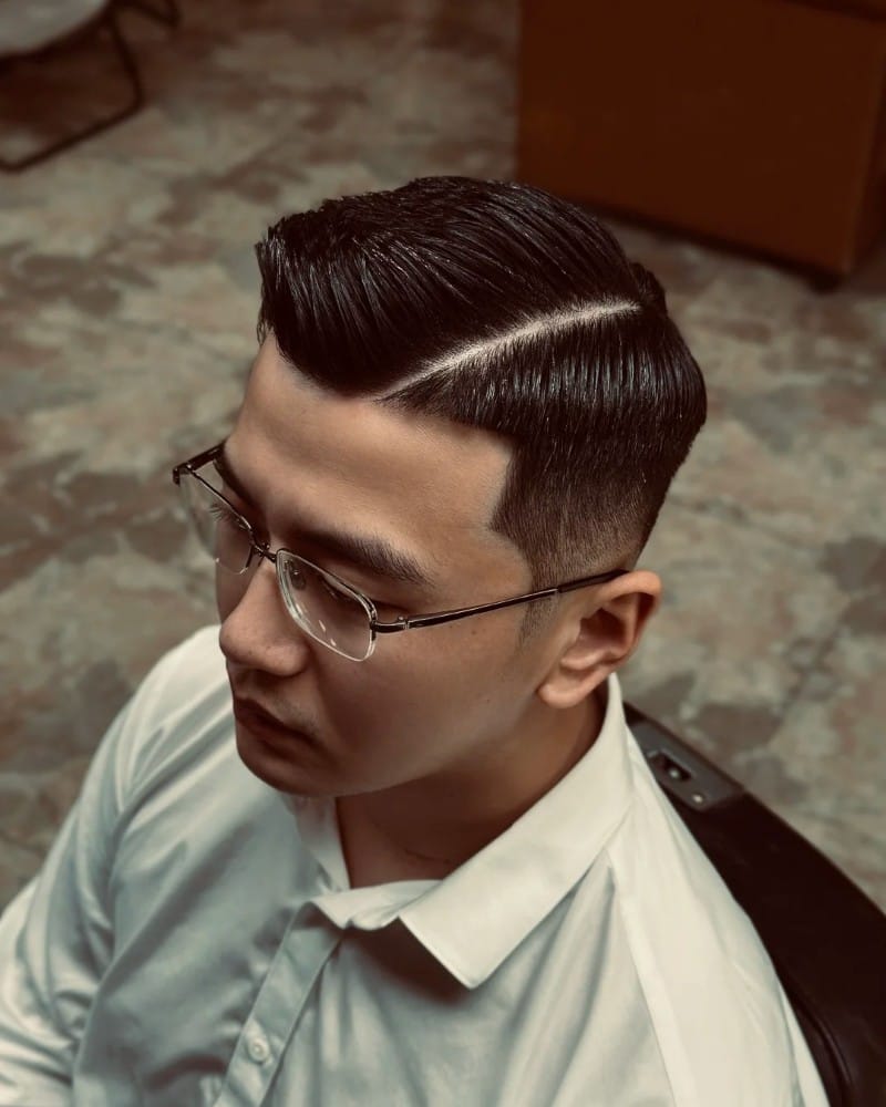tóc nam undercut 19
