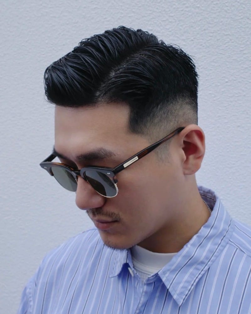 tóc nam undercut 9