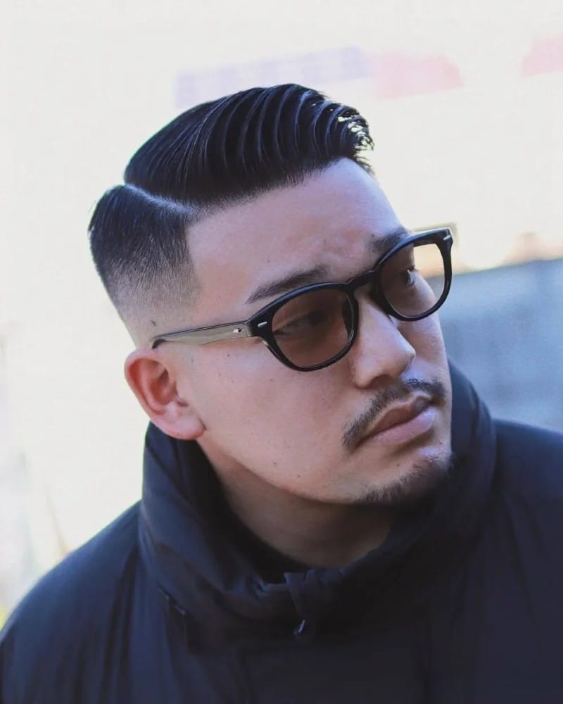 tóc nam undercut ngắn