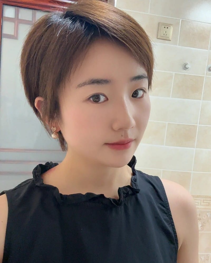 tóc pixie cho mặt tròn 3