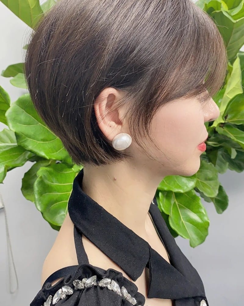 tóc pixie cho mặt tròn 32