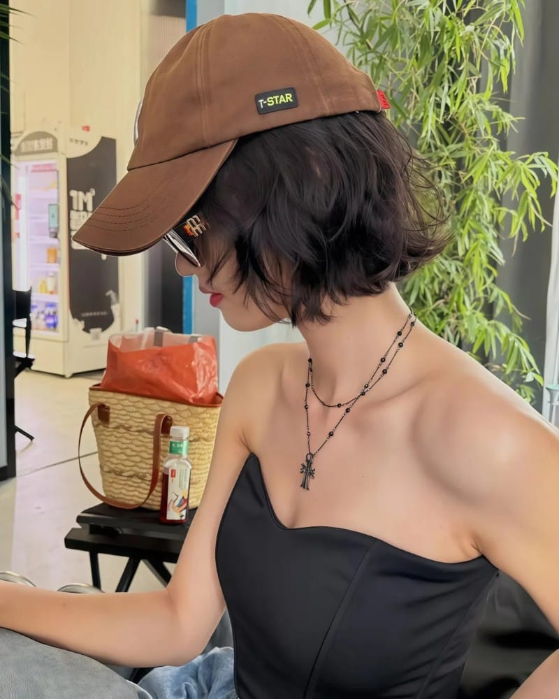 tóc pixie cho mặt tròn 36